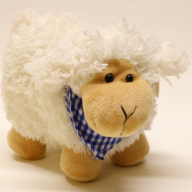 Kuscheltier Stehendes Schaf - 23cm
